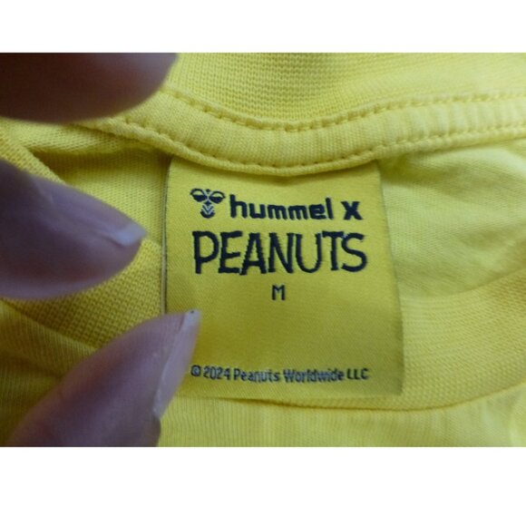 Hummel X Peanuts Snoopy "I'm trying something new" T-Shirt (Size M) - Picture 4 of 12